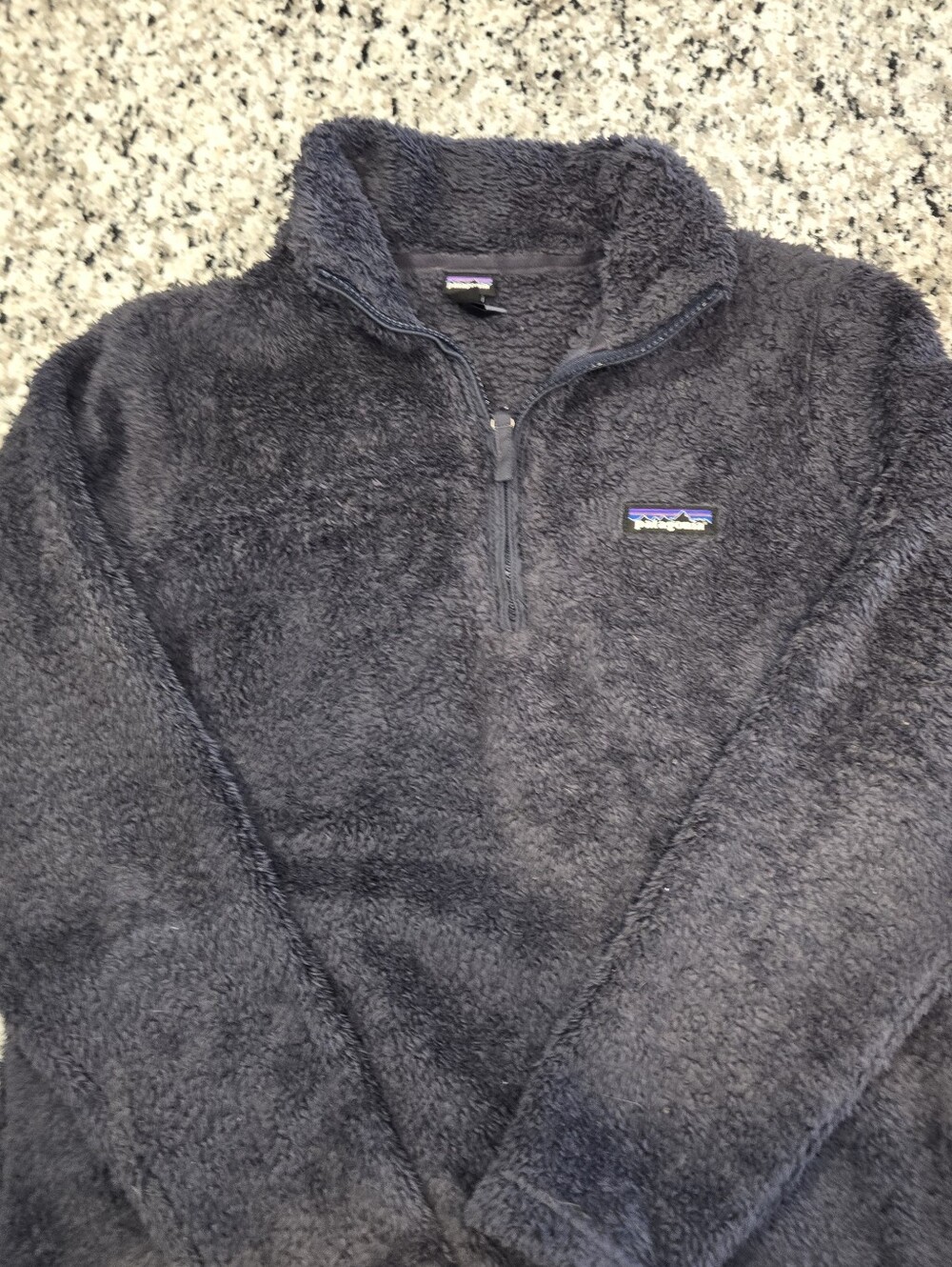 Patagonia Dark Gray Women’s High-Pile Quarter-Zip Fleece